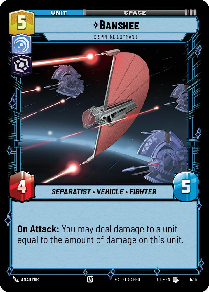 Banshee - Crippling Command (Foil) [JTL - 535]
