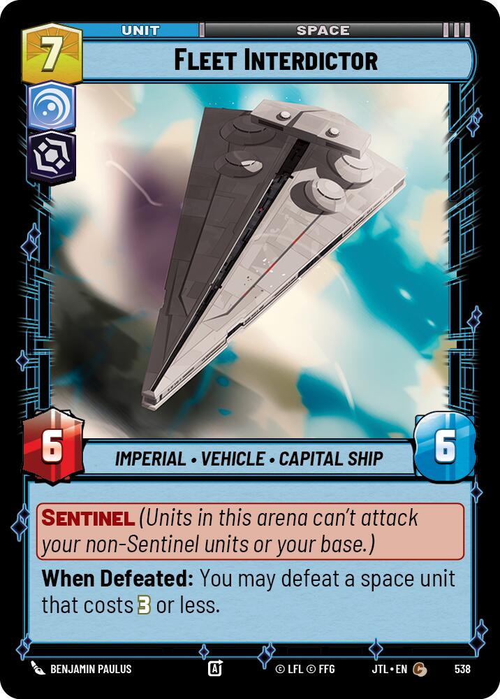 Fleet Interdictor (Foil) [JTL - 538]