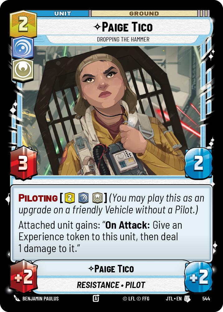 Paige Tico - Dropping the Hammer (Foil) [JTL - 544]