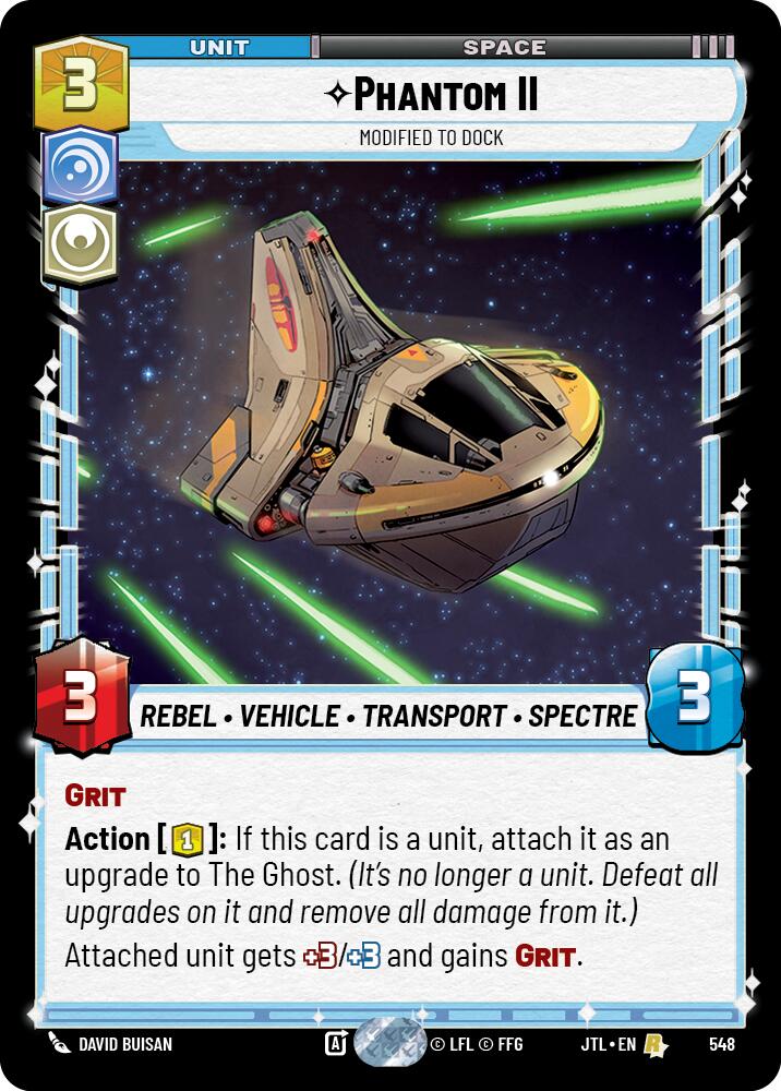 Phantom II - Modified to Dock (Foil) [JTL - 548]