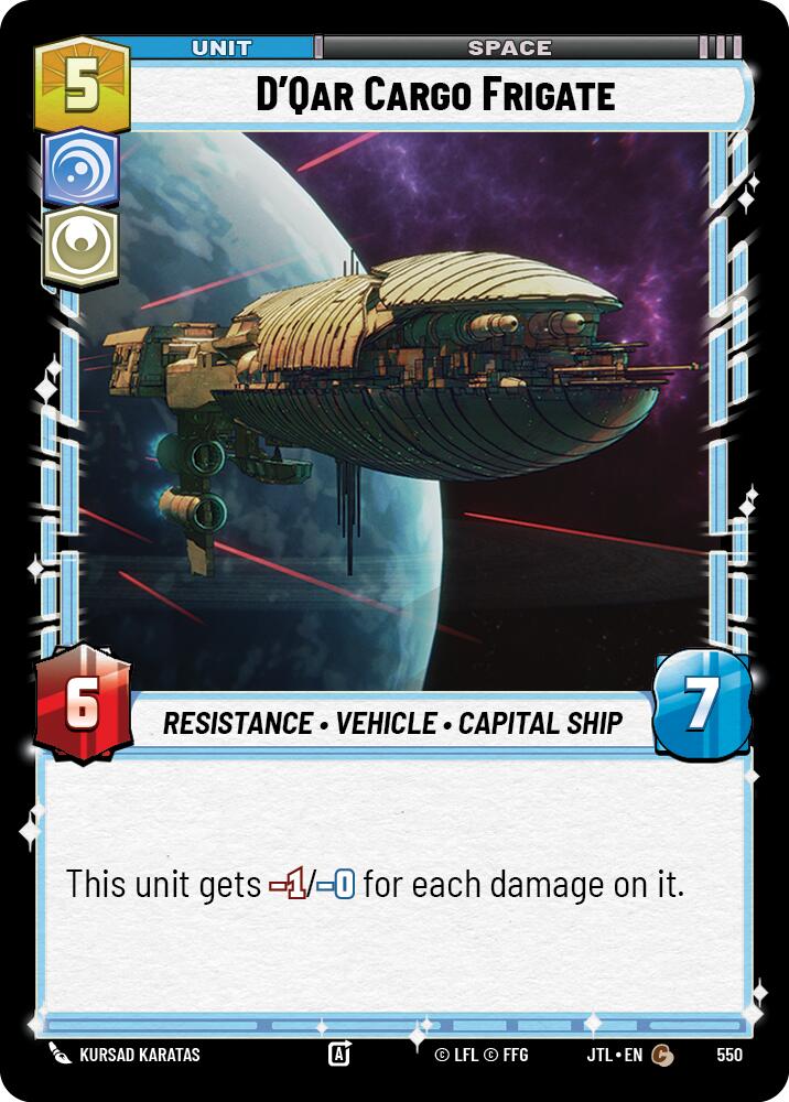 D'Qar Cargo Frigate (Foil)