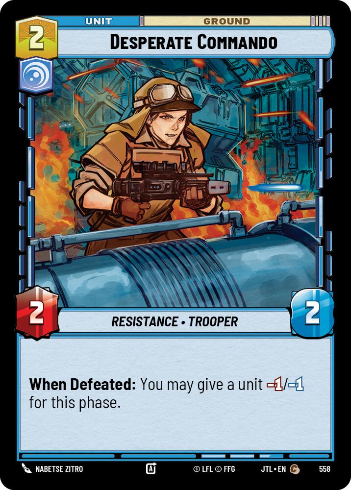 Desperate Commando (Foil)