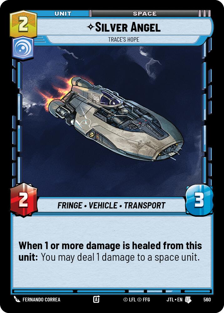 Silver Angel - Trace's Hope (Foil) [JTL - 560]