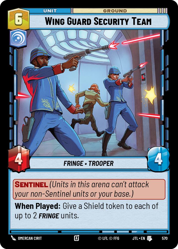 Wing Guard Security Team (Foil) [JTL - 570]