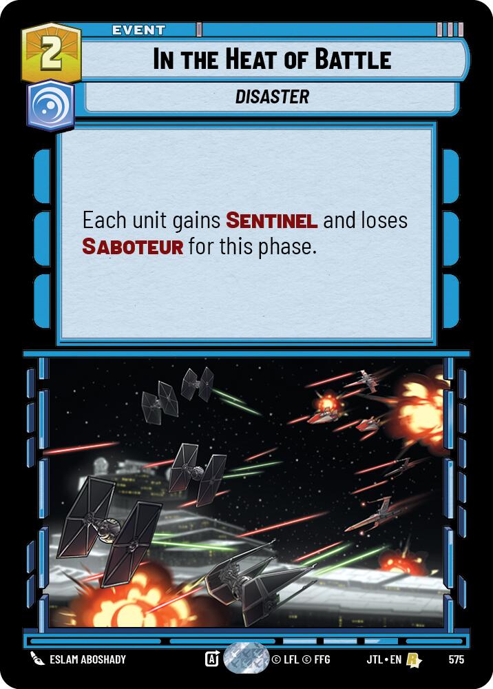 In the Heat of Battle (Foil) [JTL - 575]