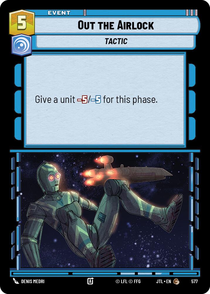 Out the Airlock (Foil) [JTL - 577]