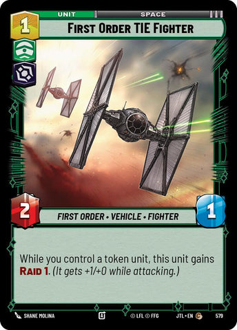First Order TIE Fighter (Foil)