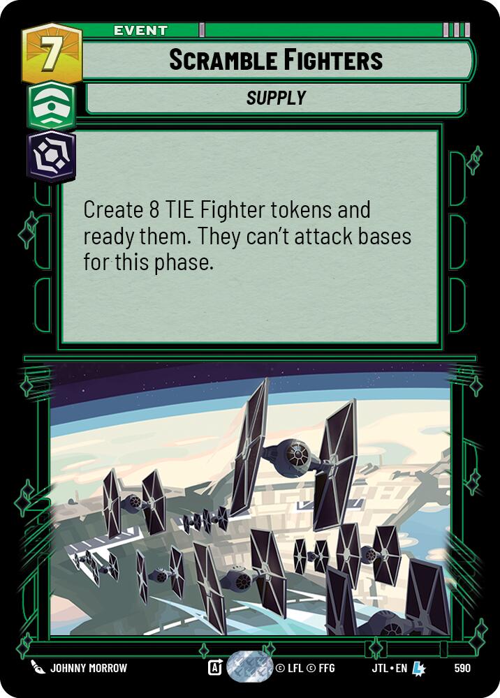 Scramble Fighters (Foil) [JTL - 590]