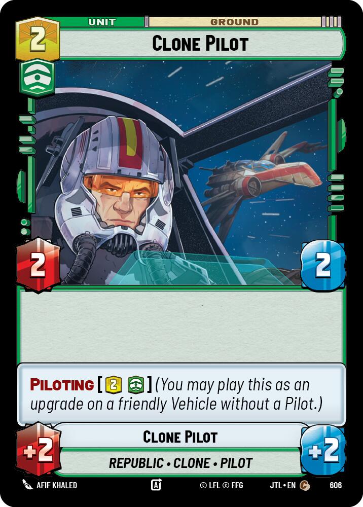 Clone Pilot (Foil) [JTL - 606]