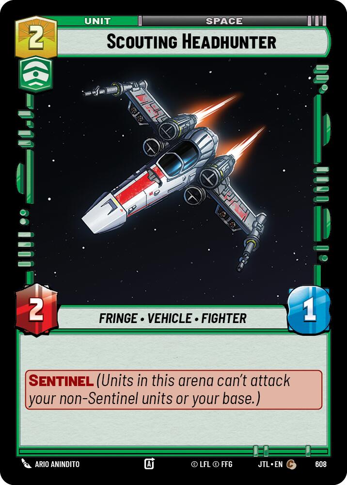 Scouting Headhunter (Foil) [JTL - 608]