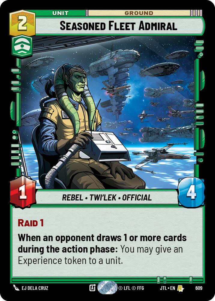 Seasoned Fleet Admiral (Foil) [JTL - 609]