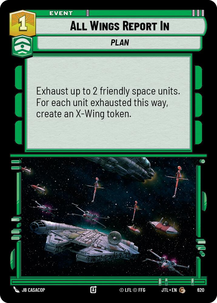 All Wings Report In (Foil) [JTL - 620]