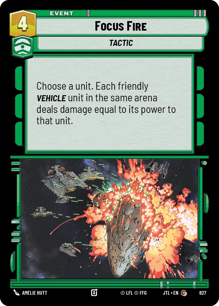 Focus Fire (Foil) [JTL - 627]