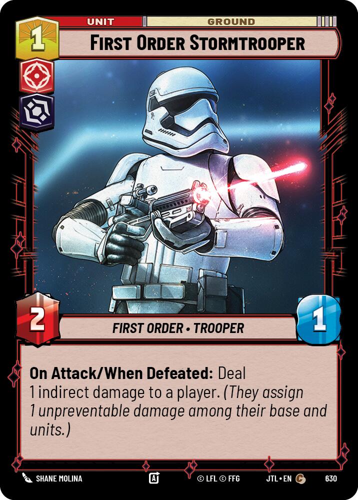 First Order Stormtrooper (Foil) [JTL - 630]