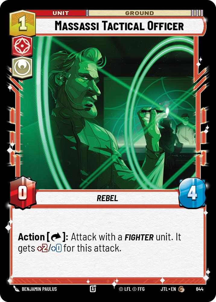 Massassi Tactical Officer (Foil) [JTL - 644]
