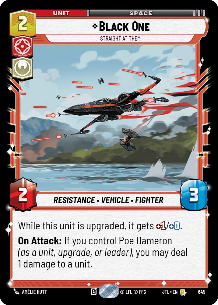 Black One - Straight At Them (Foil) [JTL - 645]