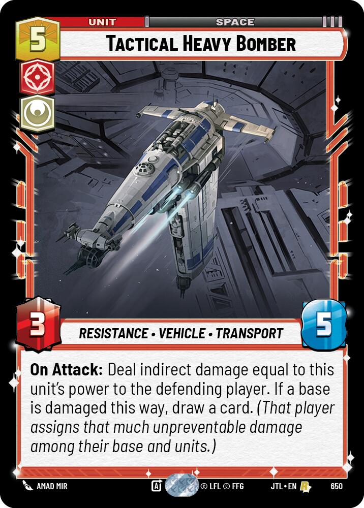 Tactical Heavy Bomber (Foil)