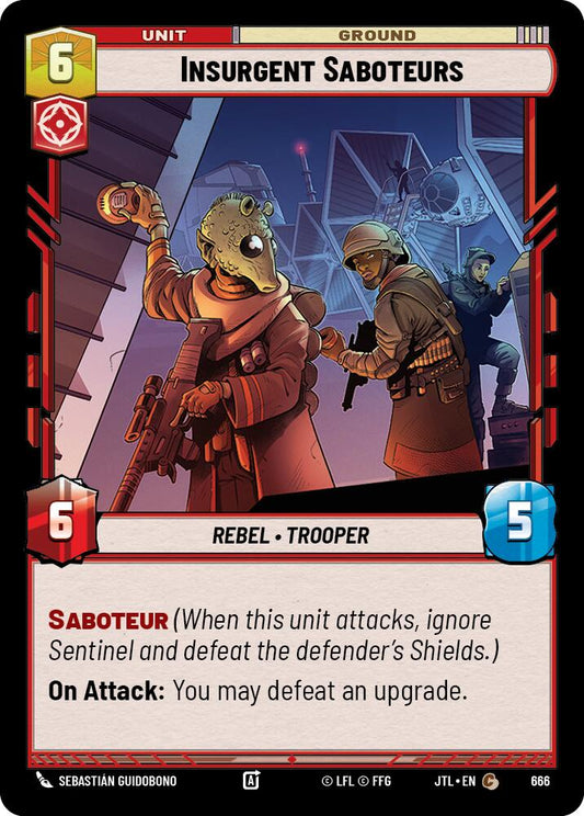 Insurgent Saboteurs (Foil)