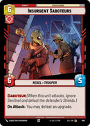 Insurgent Saboteurs (Foil)