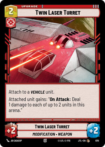 Twin Laser Turret (Foil)