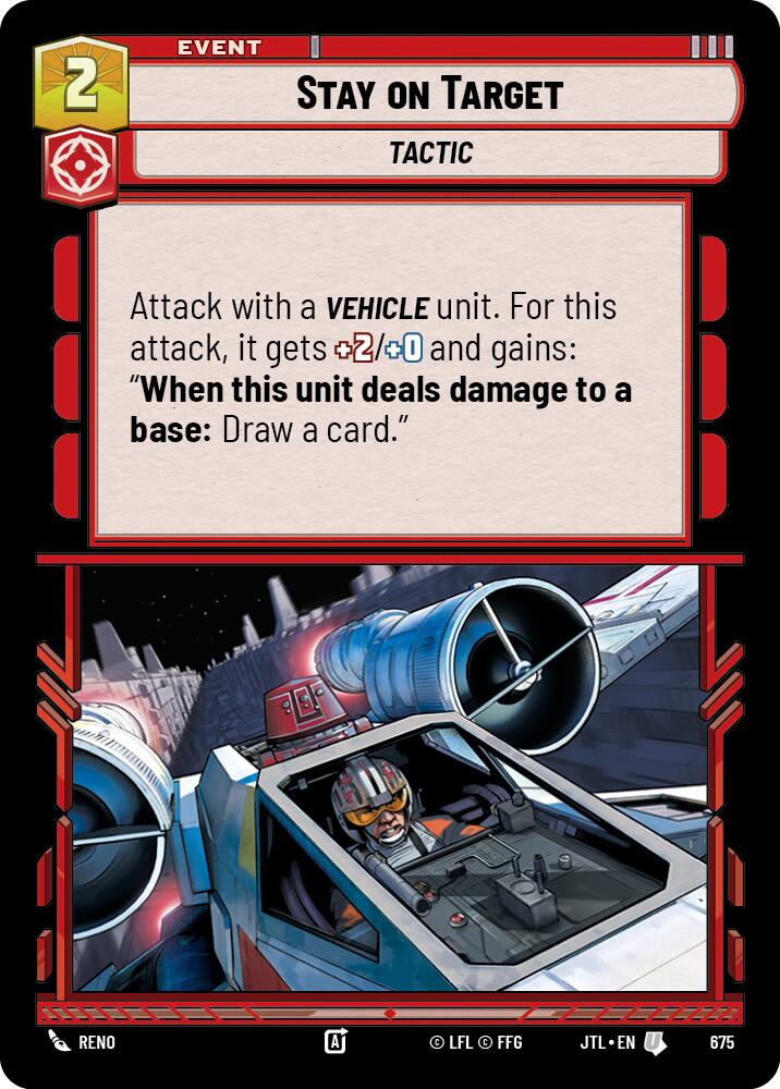Stay on Target (Foil) [JTL - 675]