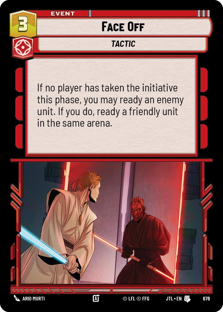Face Off (Foil) [JTL - 676]