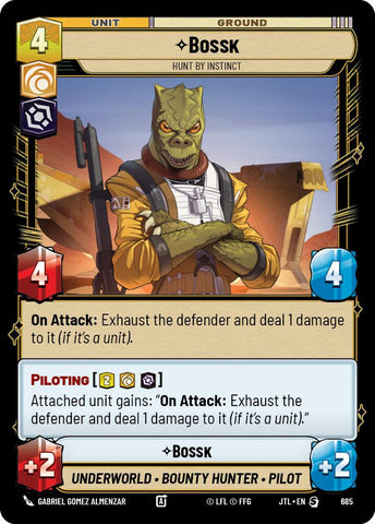 Bossk - Hunt By Instinct (Foil)