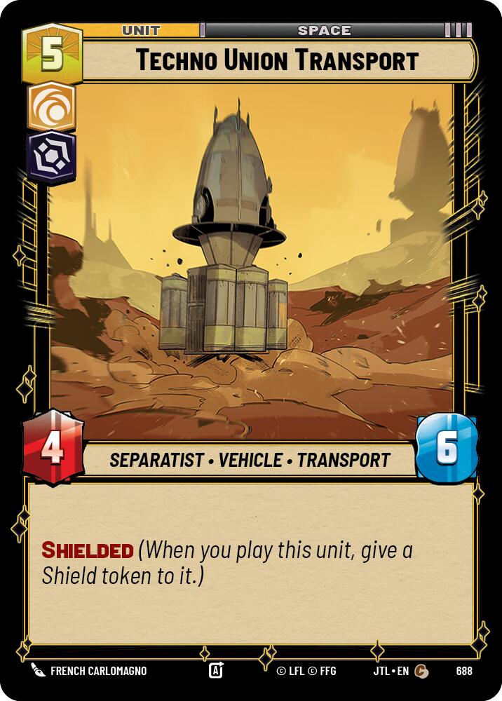 Techno Union Transport (Foil) [JTL - 688]