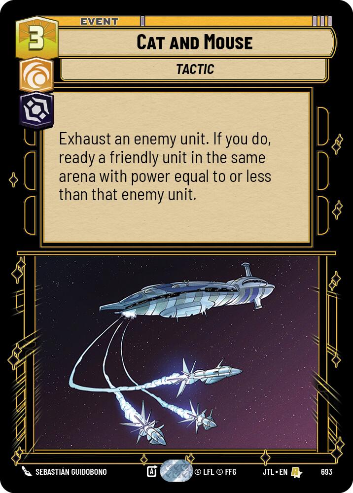 Cat and Mouse (Foil) [JTL - 693]
