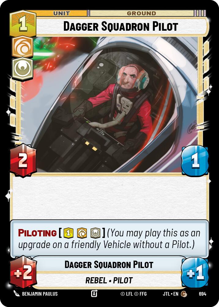 Dagger Squadron Pilot (Foil)