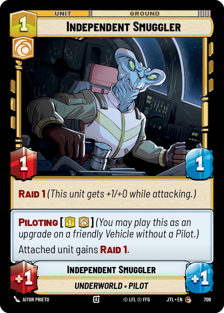 Independent Smuggler (Foil) [JTL - 709]