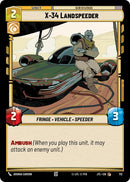 X-34 Landspeeder (Foil)