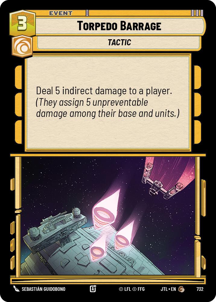 Torpedo Barrage (Foil) [JTL - 732]
