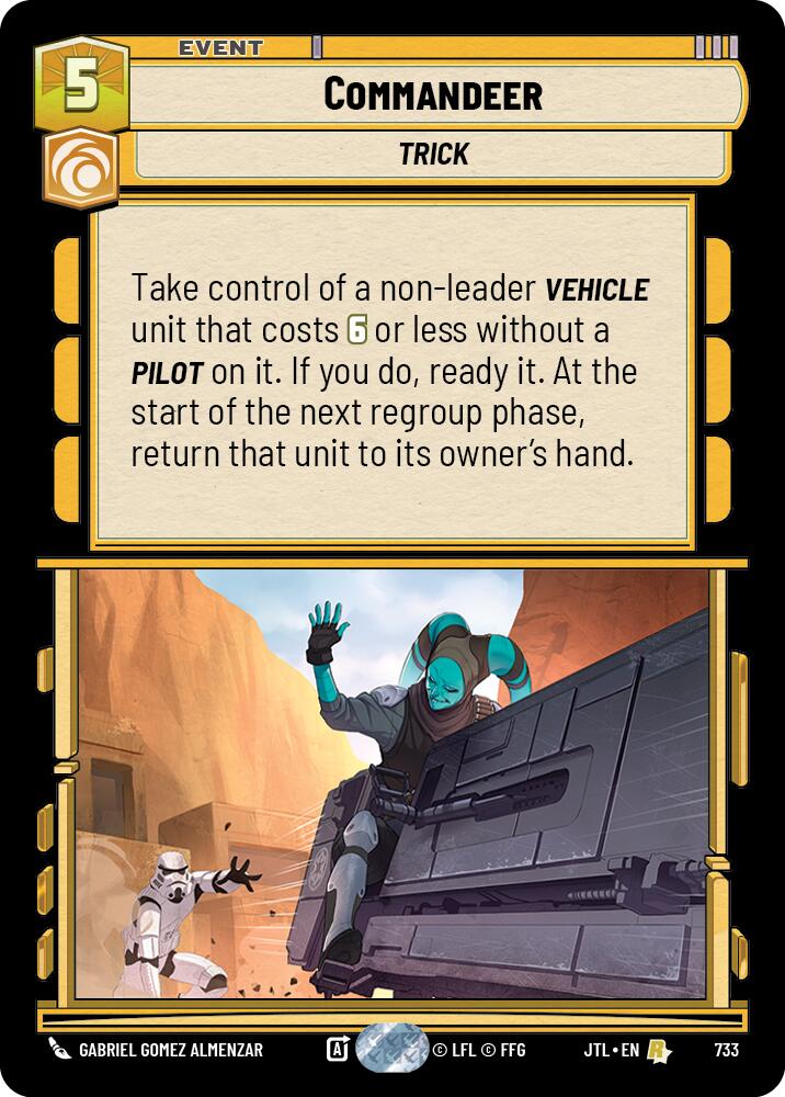Commandeer (Foil) [JTL - 733]
