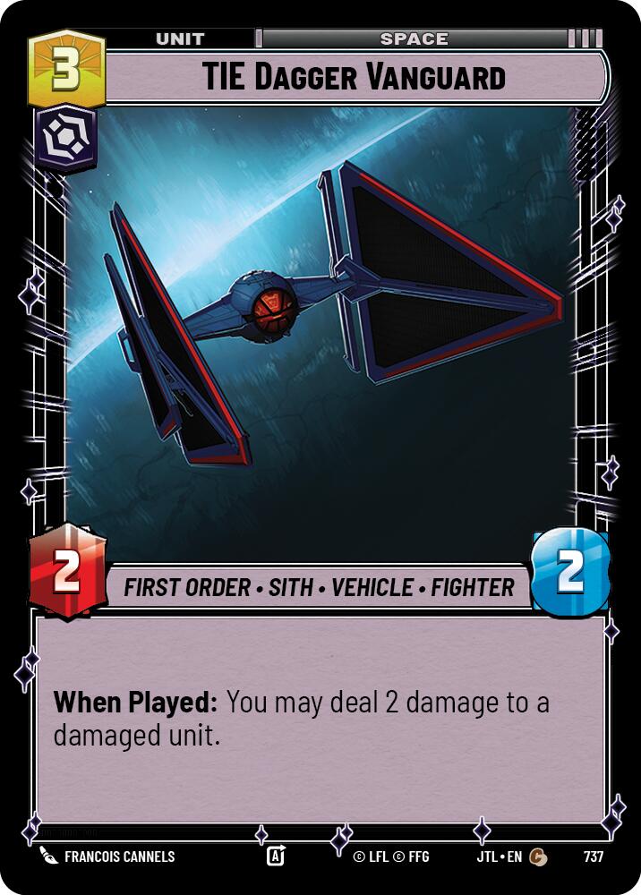 TIE Dagger Vanguard (Foil) [JTL - 737]