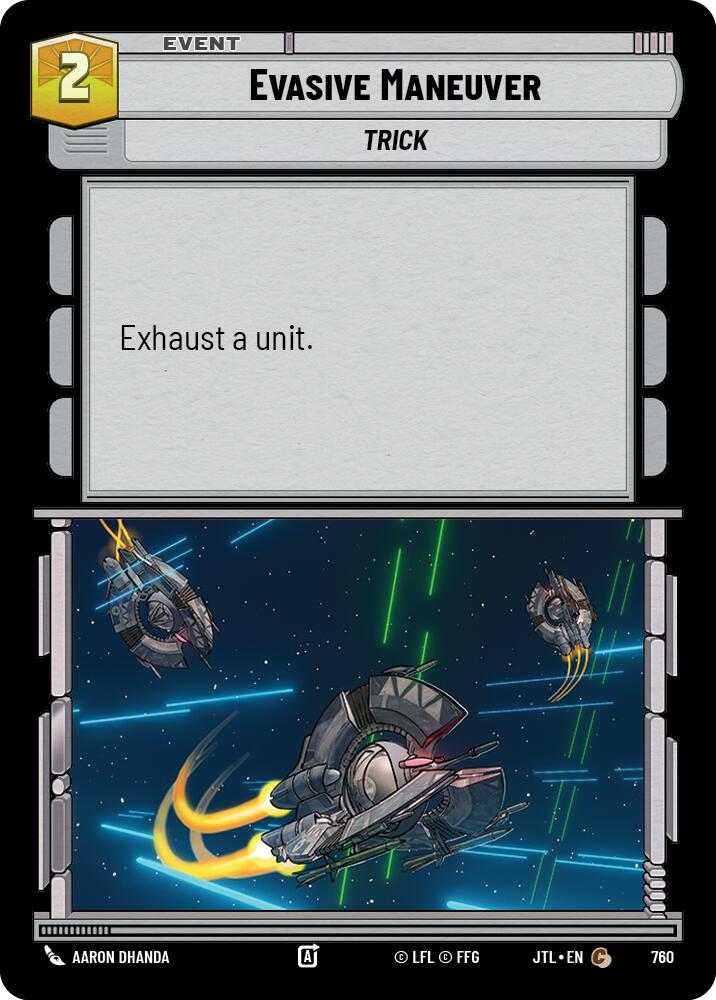 Evasive Maneuver (Foil) [JTL - 760]