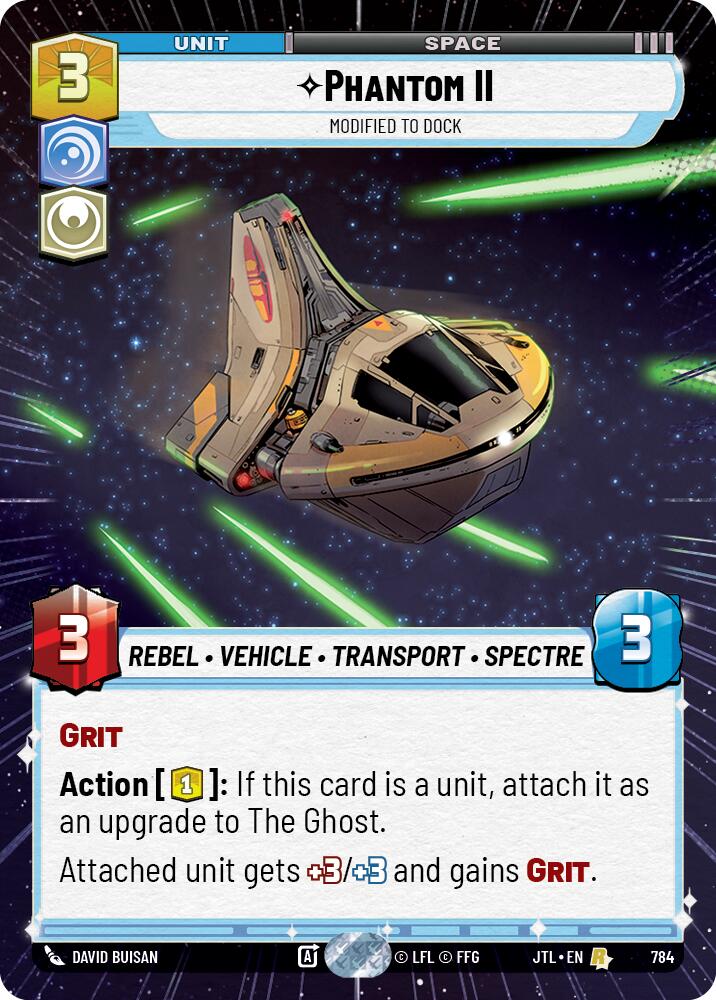 Phantom II - Modified to Dock (Hyperspace Foil) [JTL - 784]
