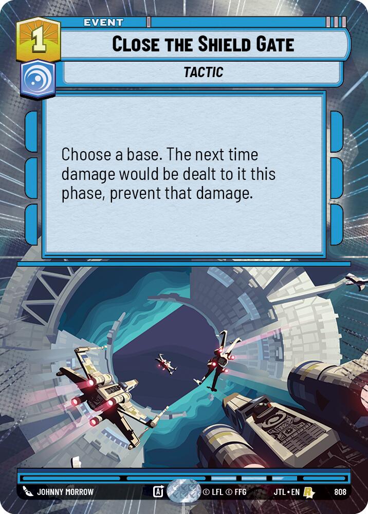 Close the Shield Gate (Hyperspace Foil) [JTL - 808]