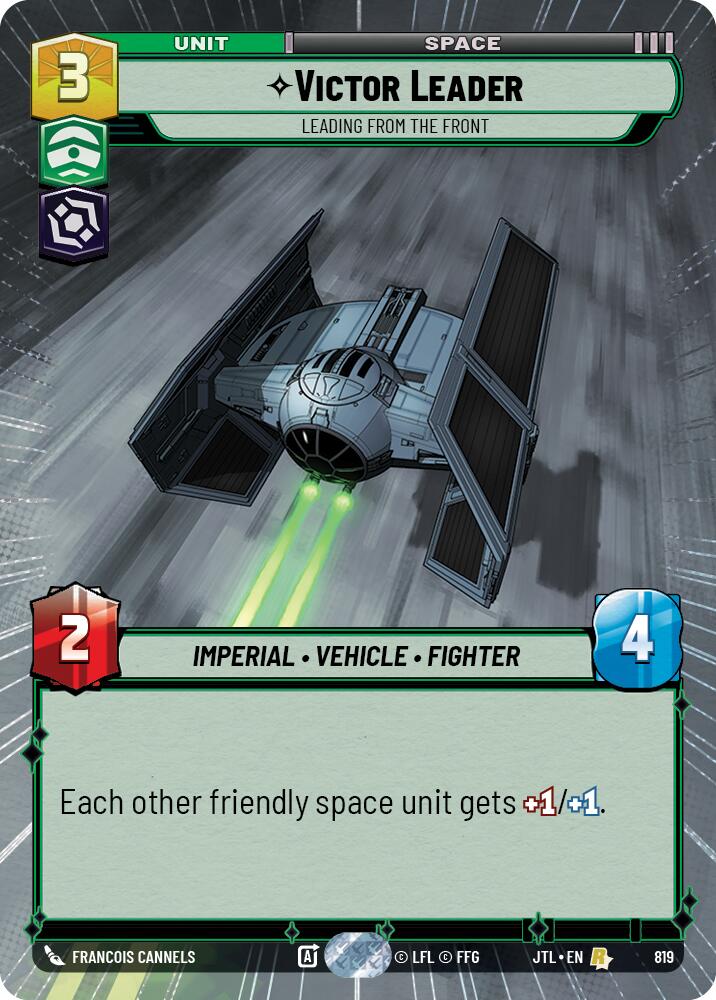 Victor Leader - Leading from the Front (Hyperspace Foil) [JTL - 819]