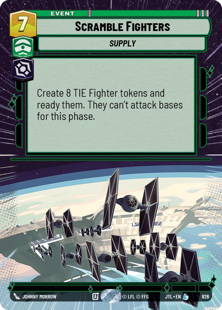 Scramble Fighters (Hyperspace Foil)