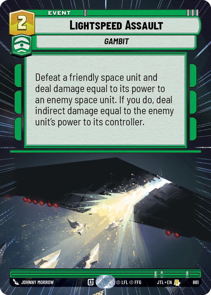 Lightspeed Assault (Hyperspace Foil) [JTL - 861]
