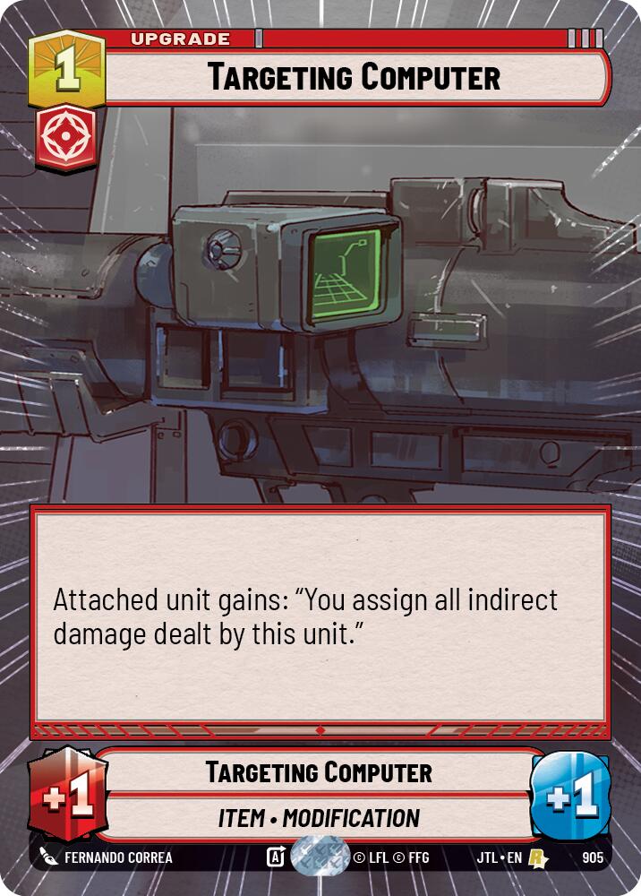 Targeting Computer (Hyperspace Foil) [JTL - 905]