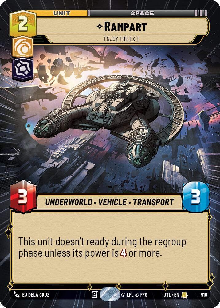 Rampart - Enjoy the Exit (Hyperspace Foil) [JTL - 916]