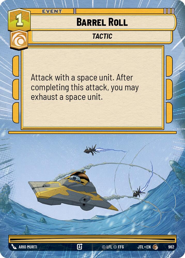 Barrel Roll (Hyperspace Foil) [JTL - 962]