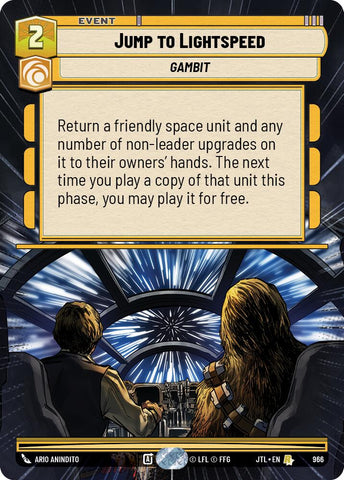 Jump to Lightspeed (Hyperspace Foil)