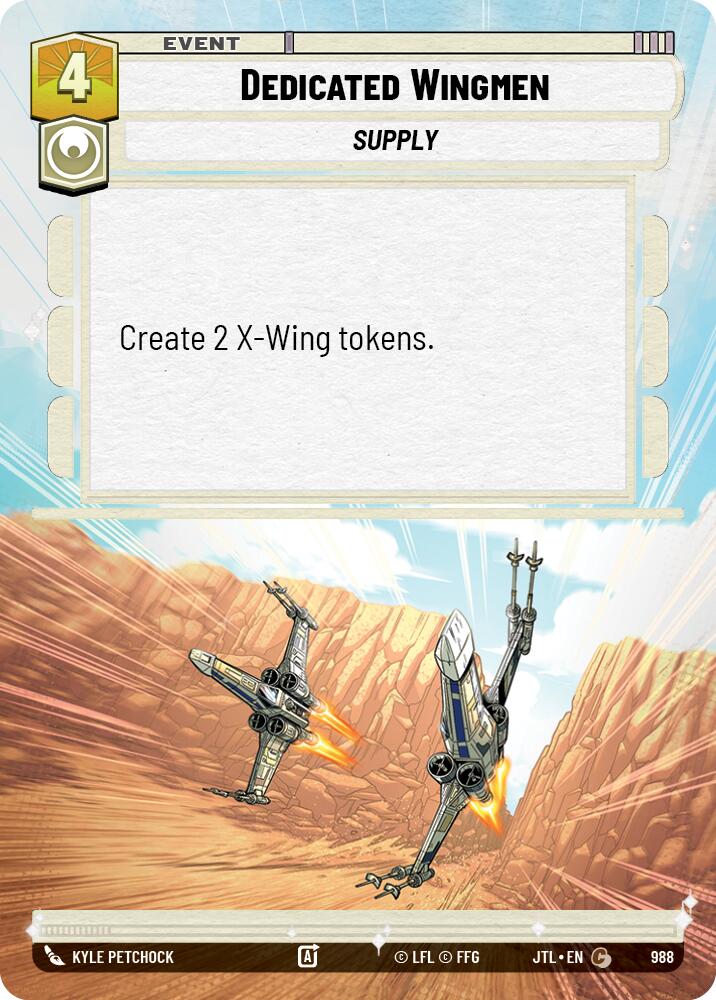 Dedicated Wingmen (Hyperspace Foil) [JTL - 988]