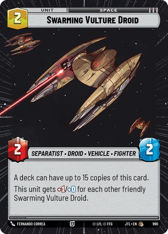 Swarming Vulture Droid (Hyperspace Foil)