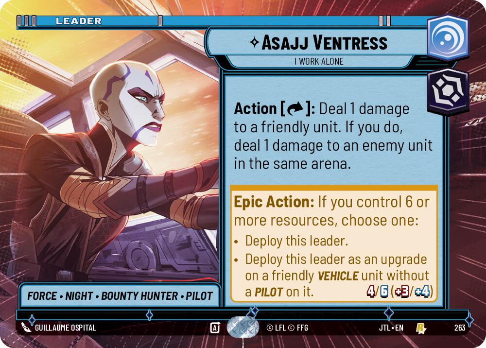 Asajj Ventress - I Work Alone (Hyperspace)
