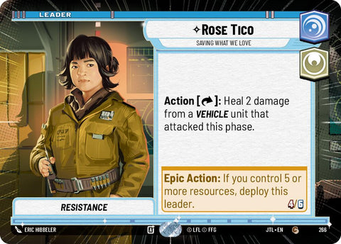 Rose Tico - Saving What We Love (Hyperspace)