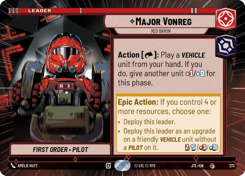 Major Vonreg - Red Baron (Hyperspace)